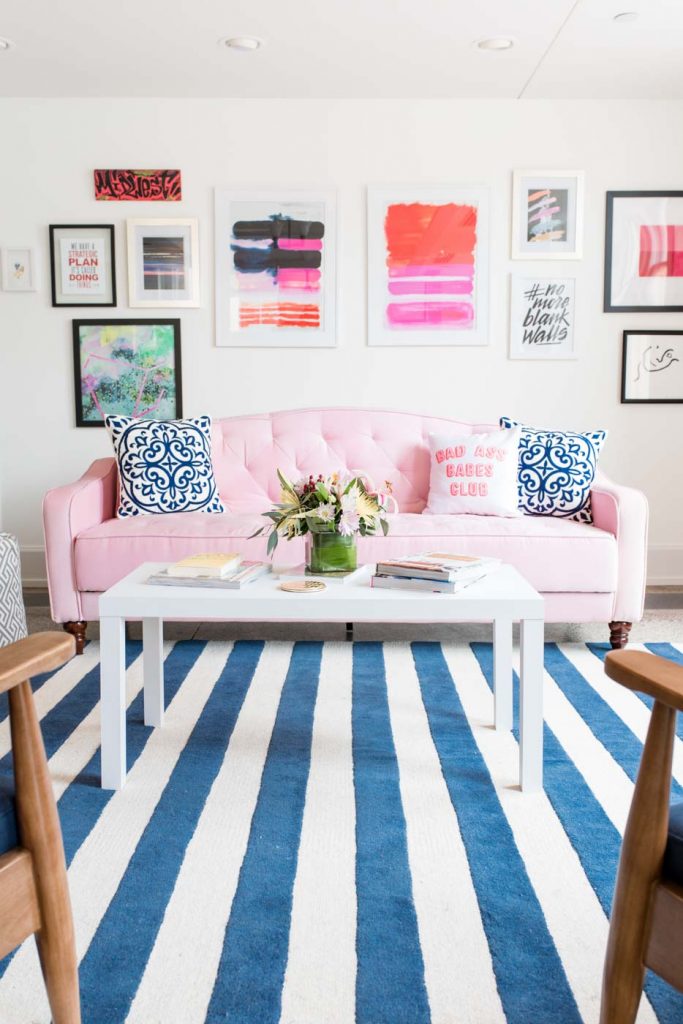 Blush Pink Sofa Living Room Ideas - Pink living room ideas – create a stylish space filled with on-trend colour