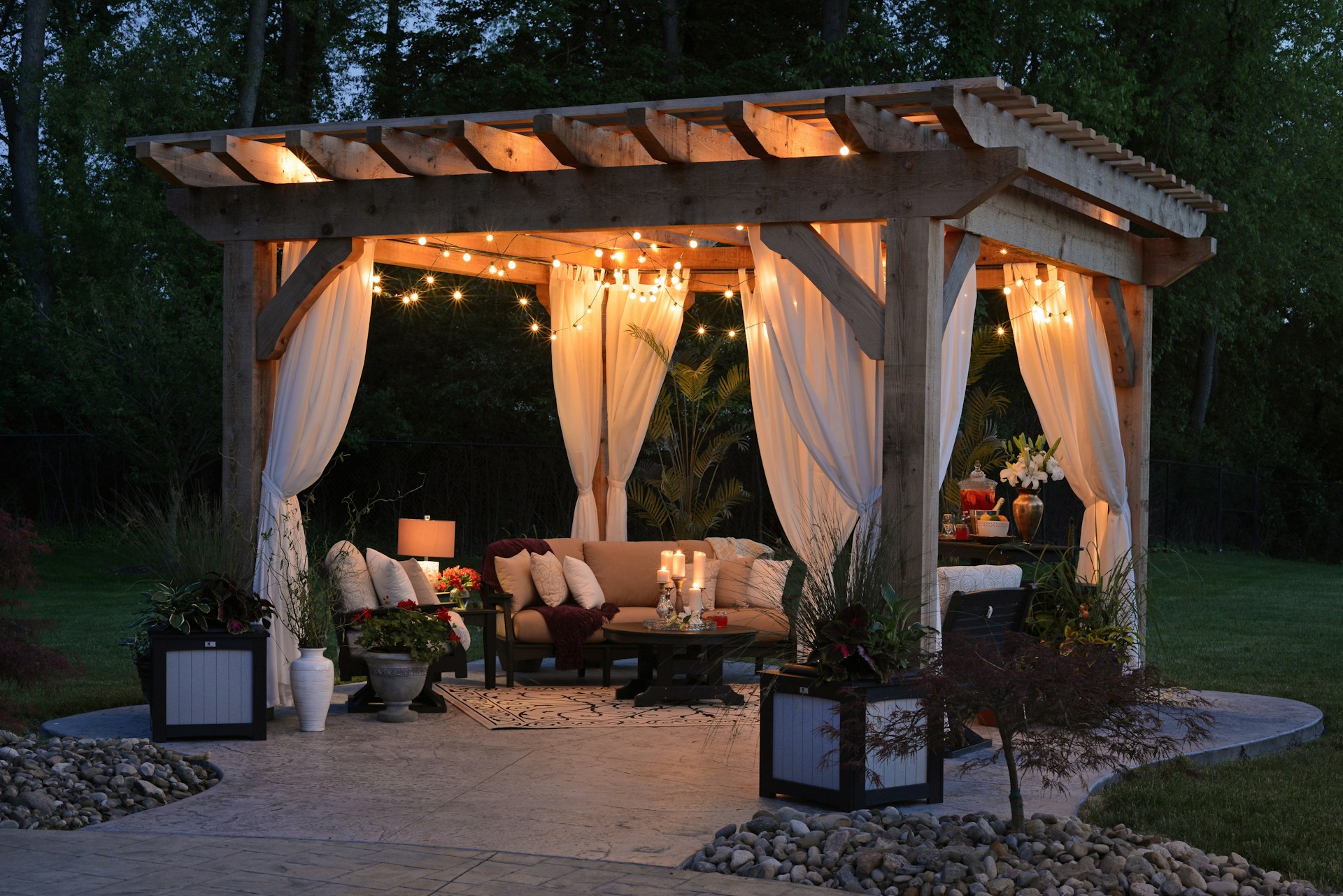 10 Simple DIY Backyard Pavilion Ideas